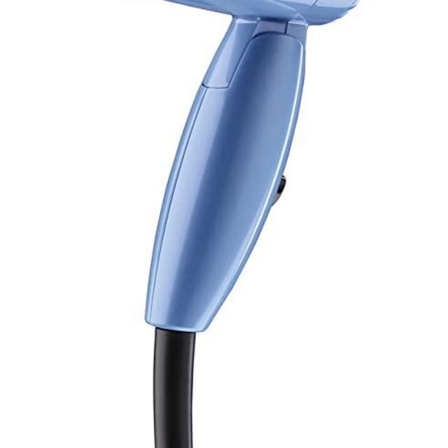 Conair 1600 Watt Compact Hair Dryer with Folding Handle; Dual Voltage Travel Hair Dryer
