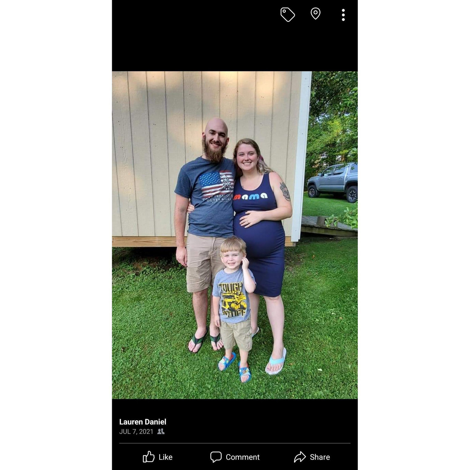 Fourth of July 2021- I am about to pop with our second gift from God!