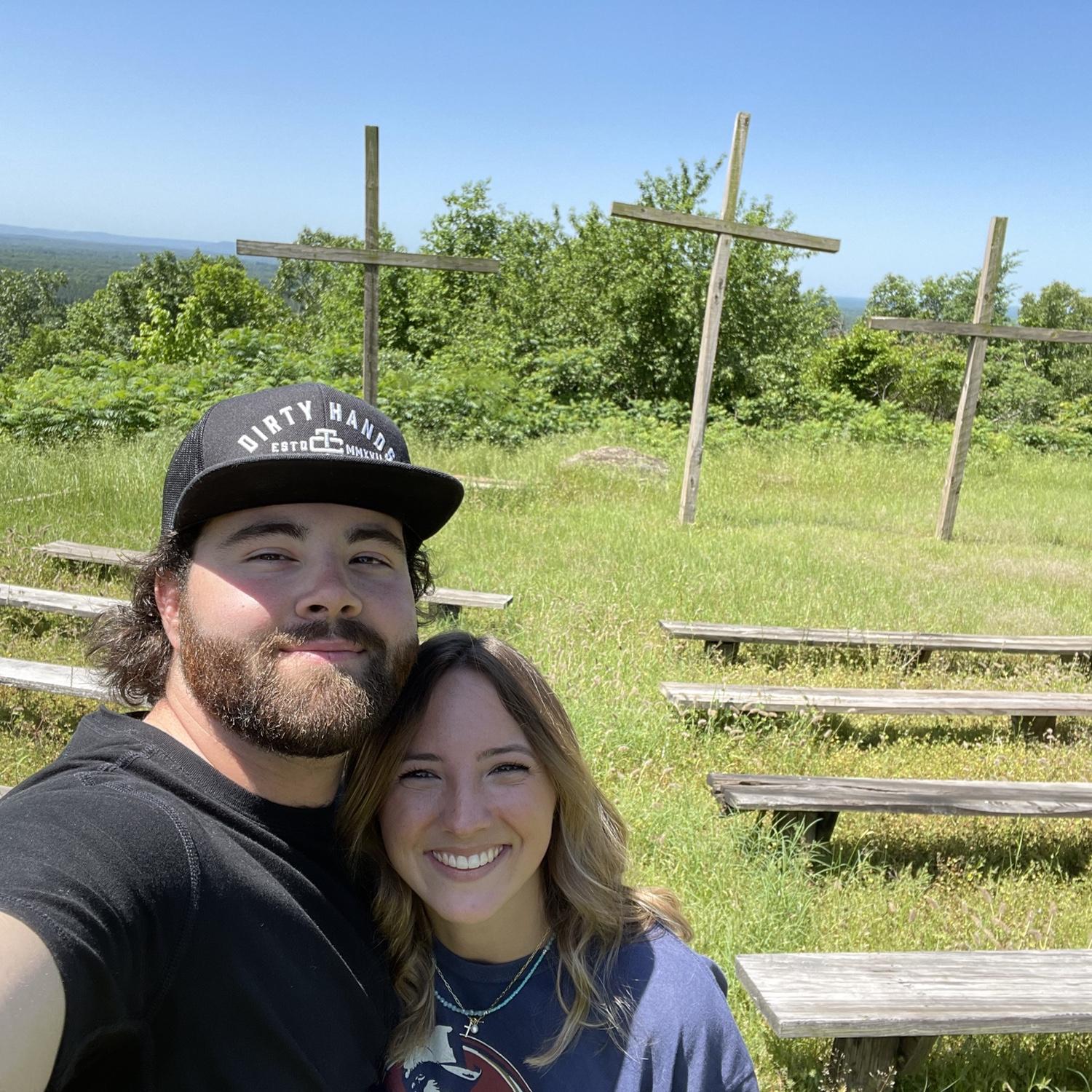 Caulder took Savannah to his favorite childhood camp lookout on there second date.