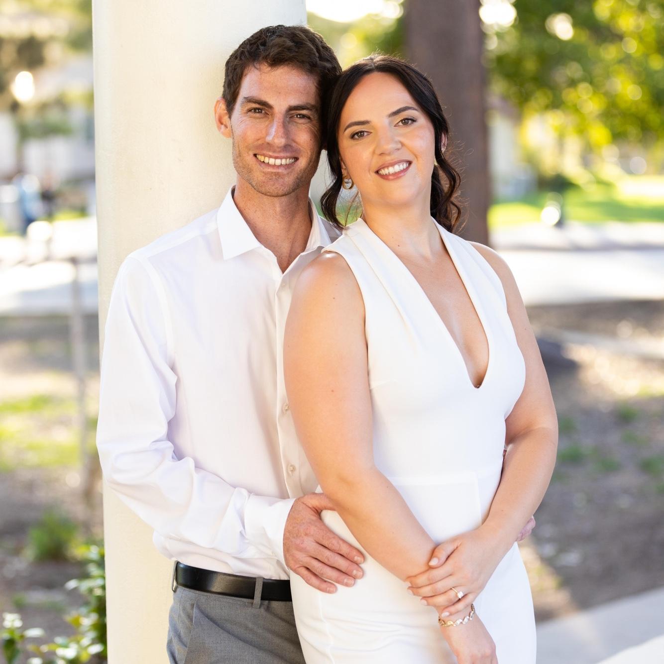 Engagement photos in Balboa Park