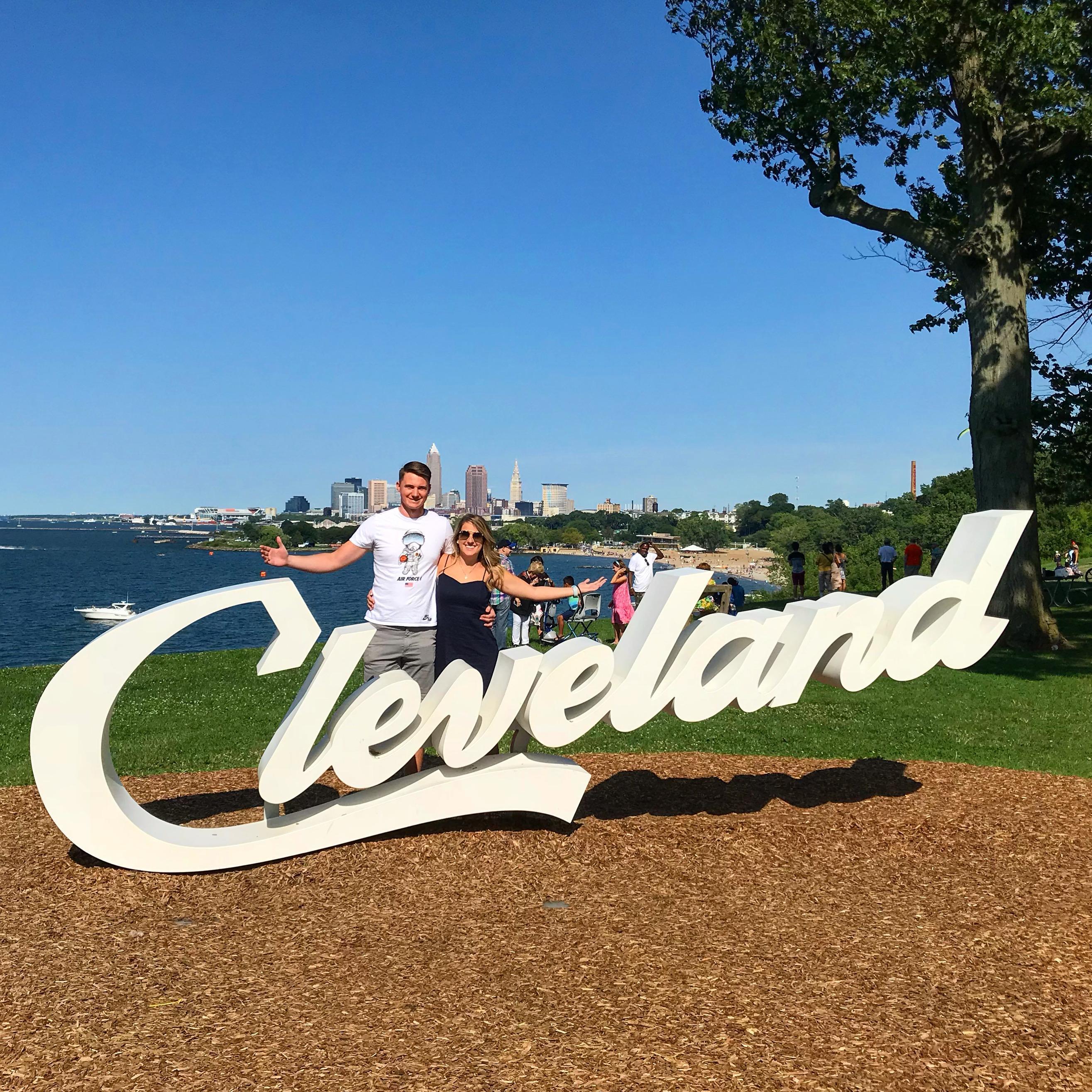 first time in Cleveland