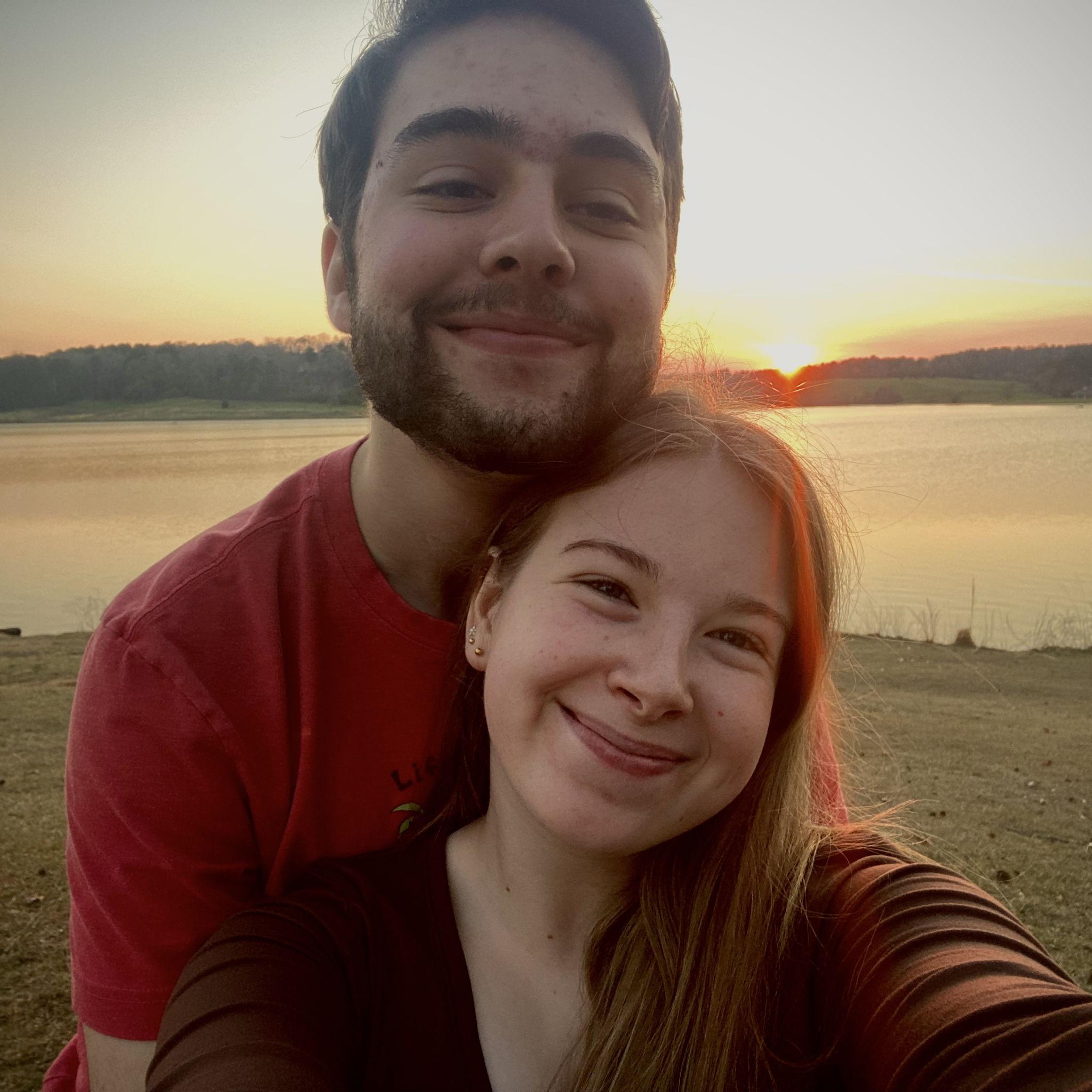 Date night at the lake we would get engaged at 3 years later!