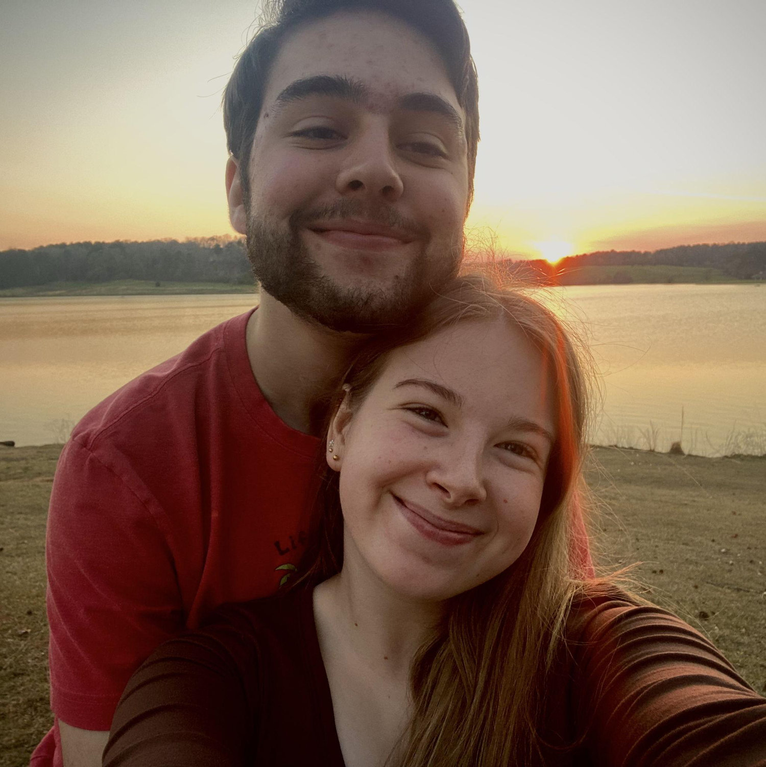 Date night at the lake we would get engaged at 3 years later!