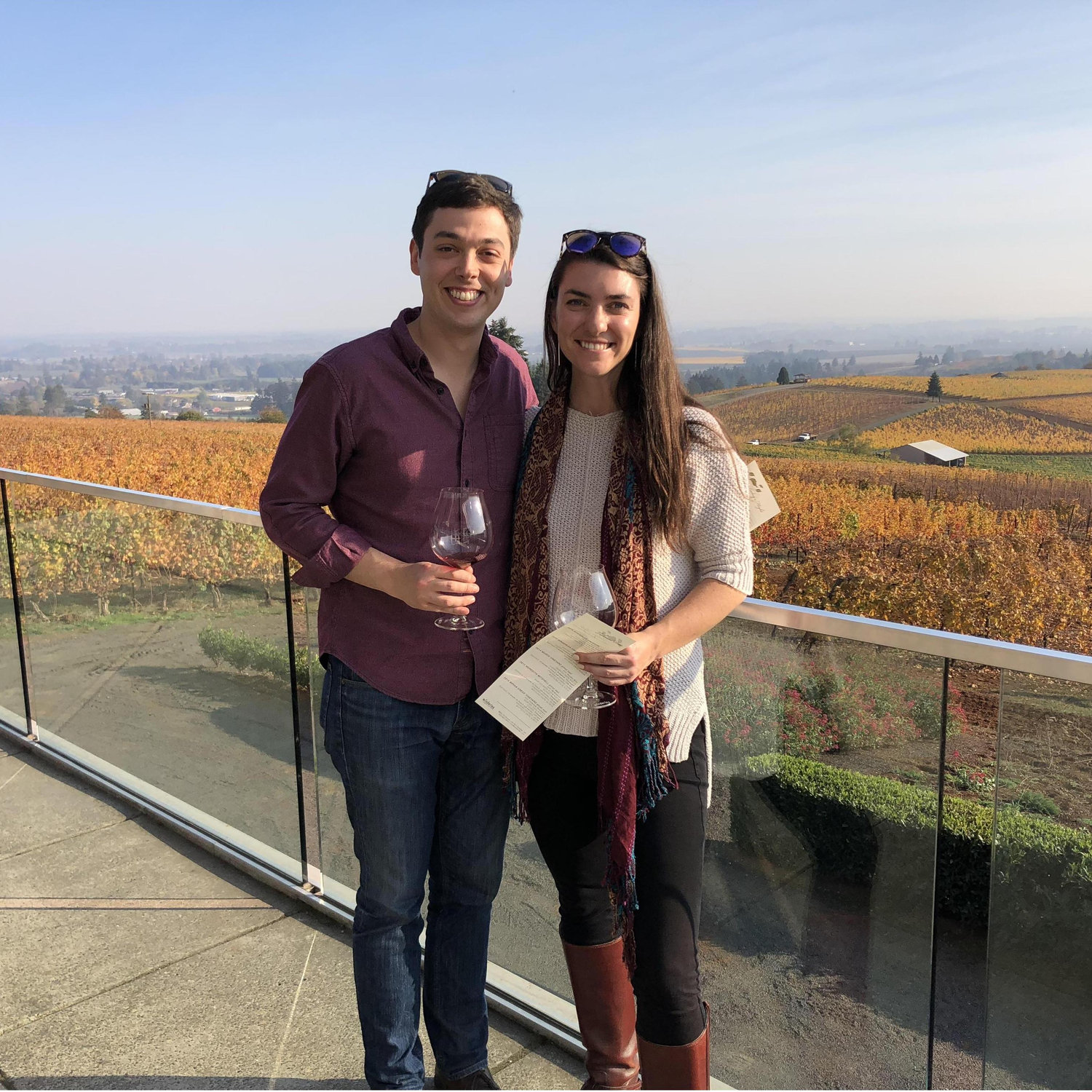 Fall wine tasting