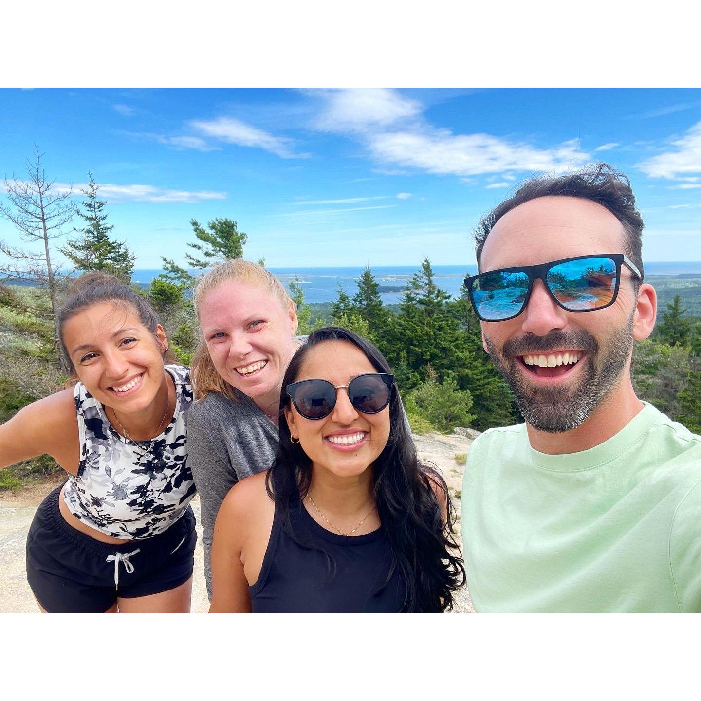 Beech Mountain with friends!