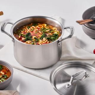 Essential Stainless Steel Stockpot with Lid
