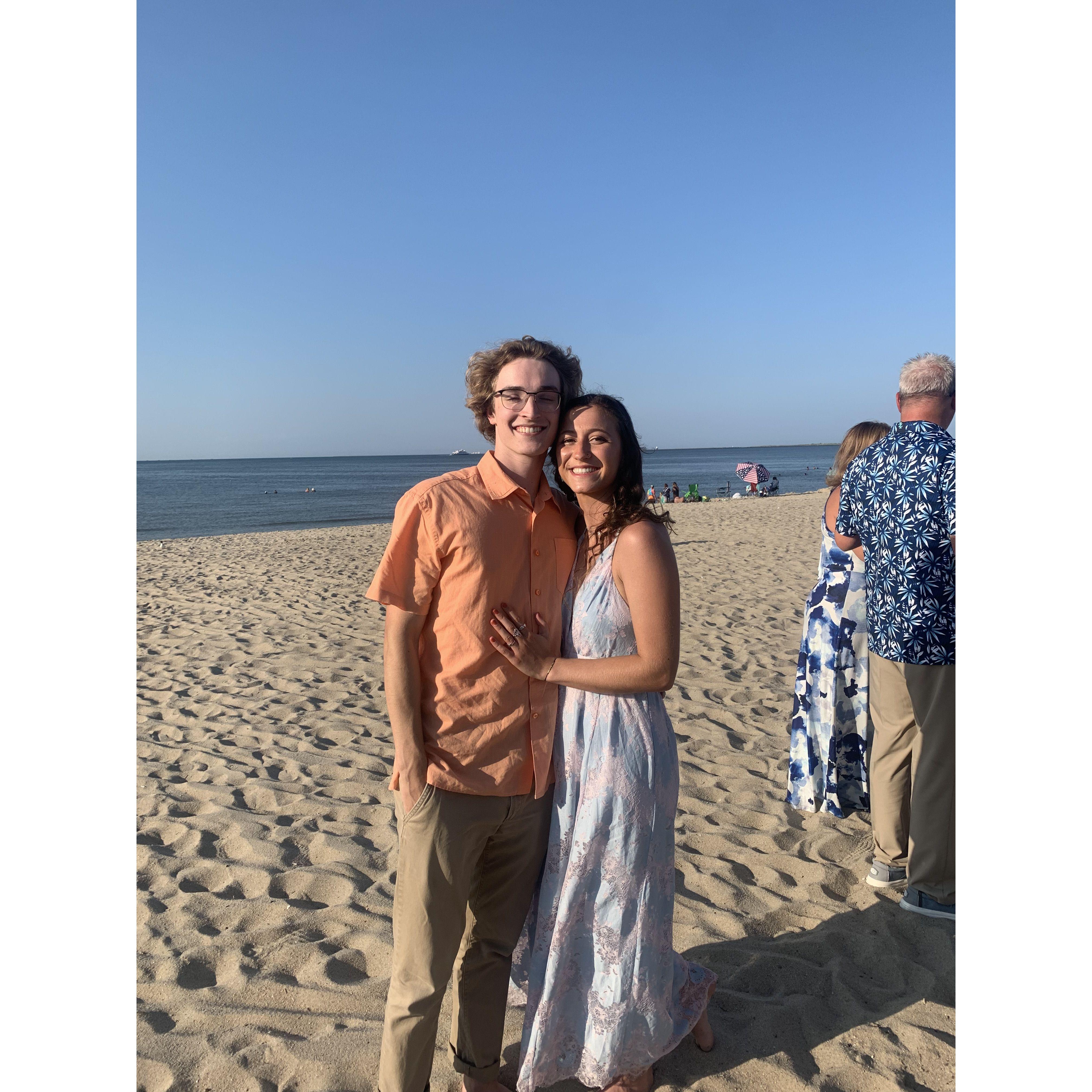 Madi and Andrew got married! Dating 7 months here!