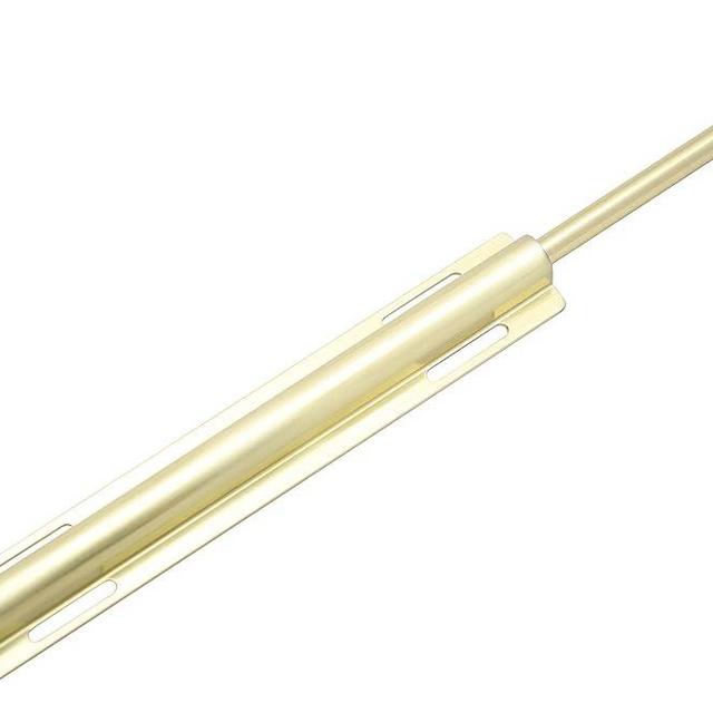 12" Valet Rod Standard for Closet Satin Brass SB Metal
