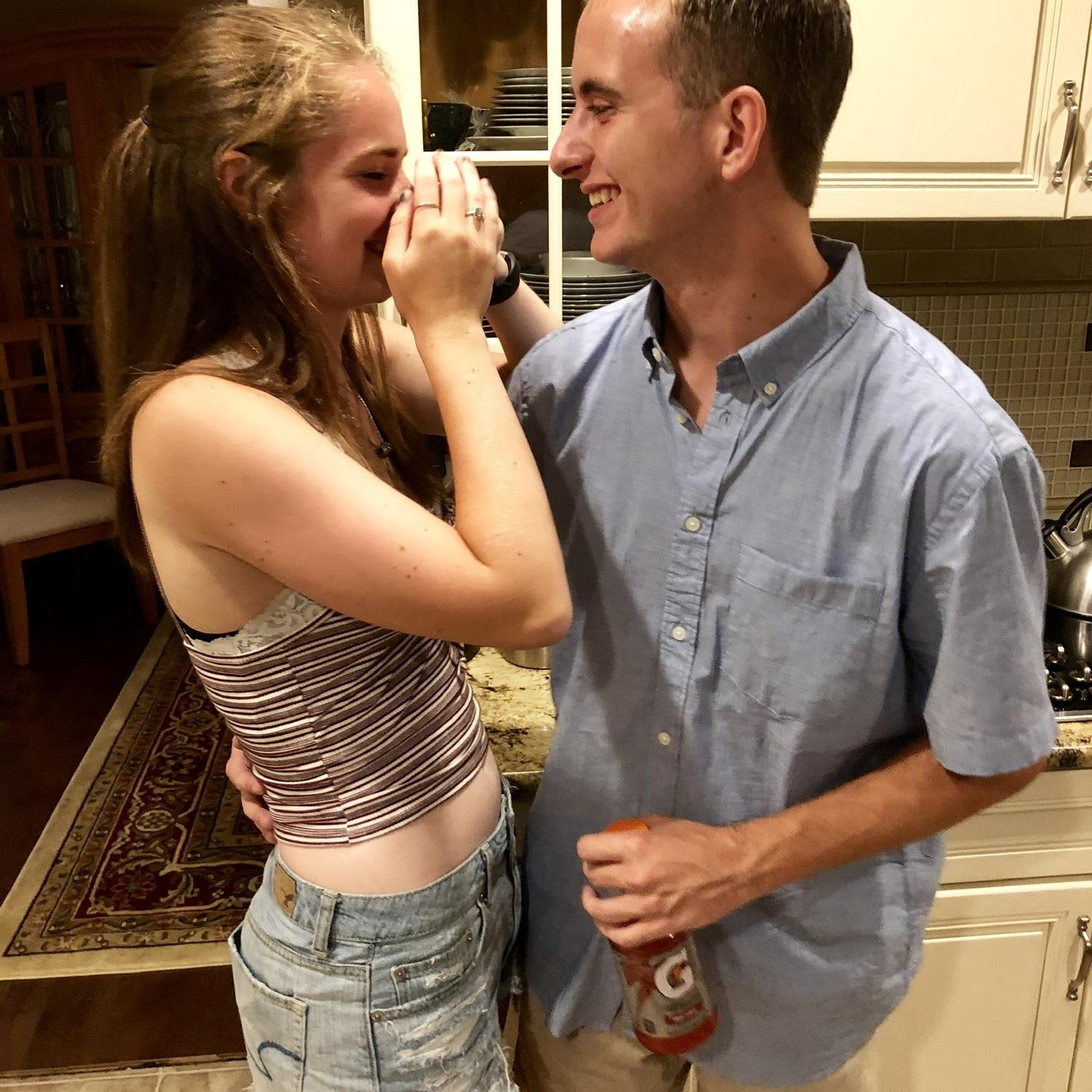 First picture taken of us together ;)