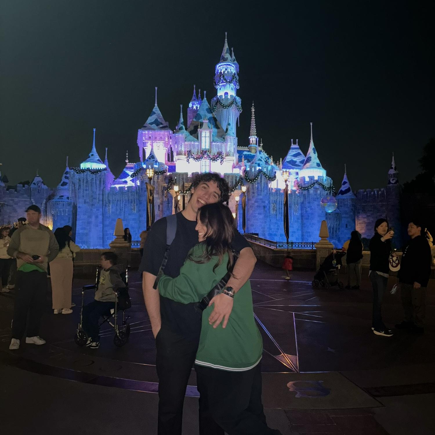 Our first trip to Disneyland together