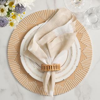 Spoke Napkin Ring, Set of 4