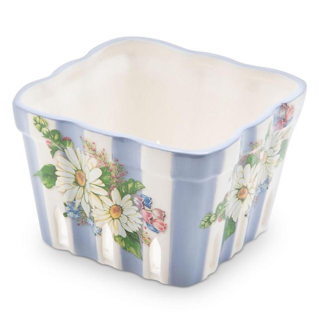 Mackenzie-Childs Wildflowers Large Berry Basket