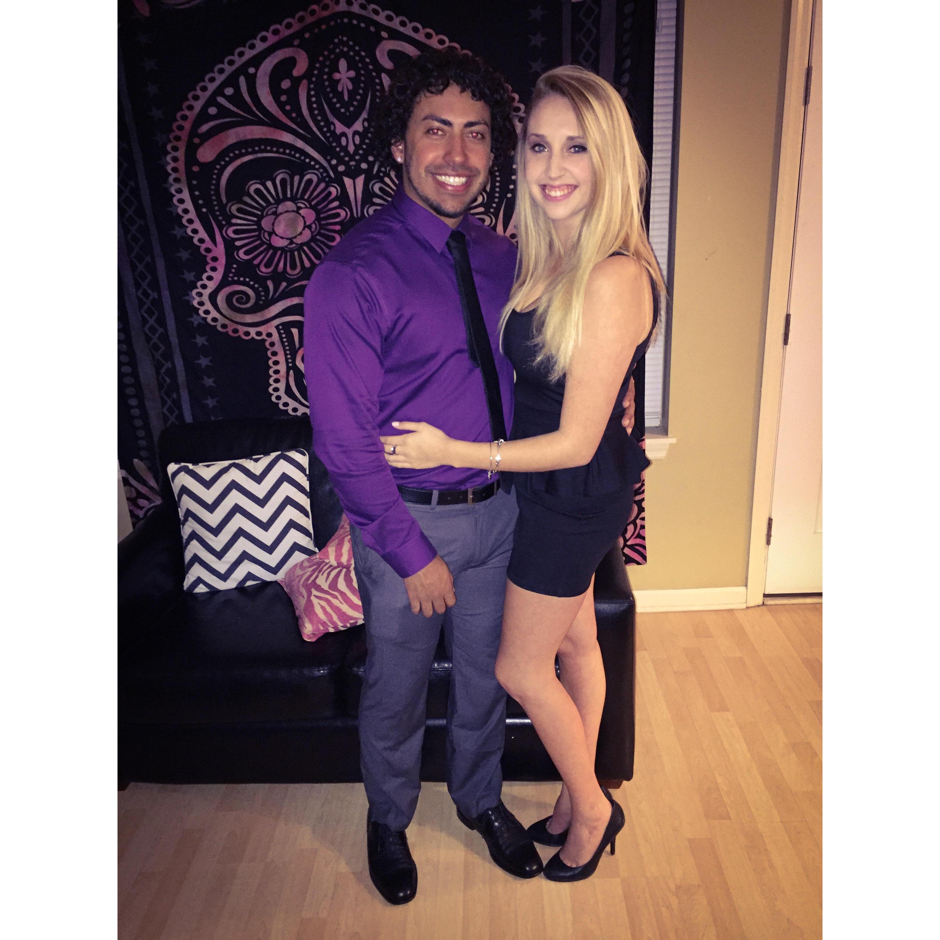 Delta Zeta Date Party. November, 2015