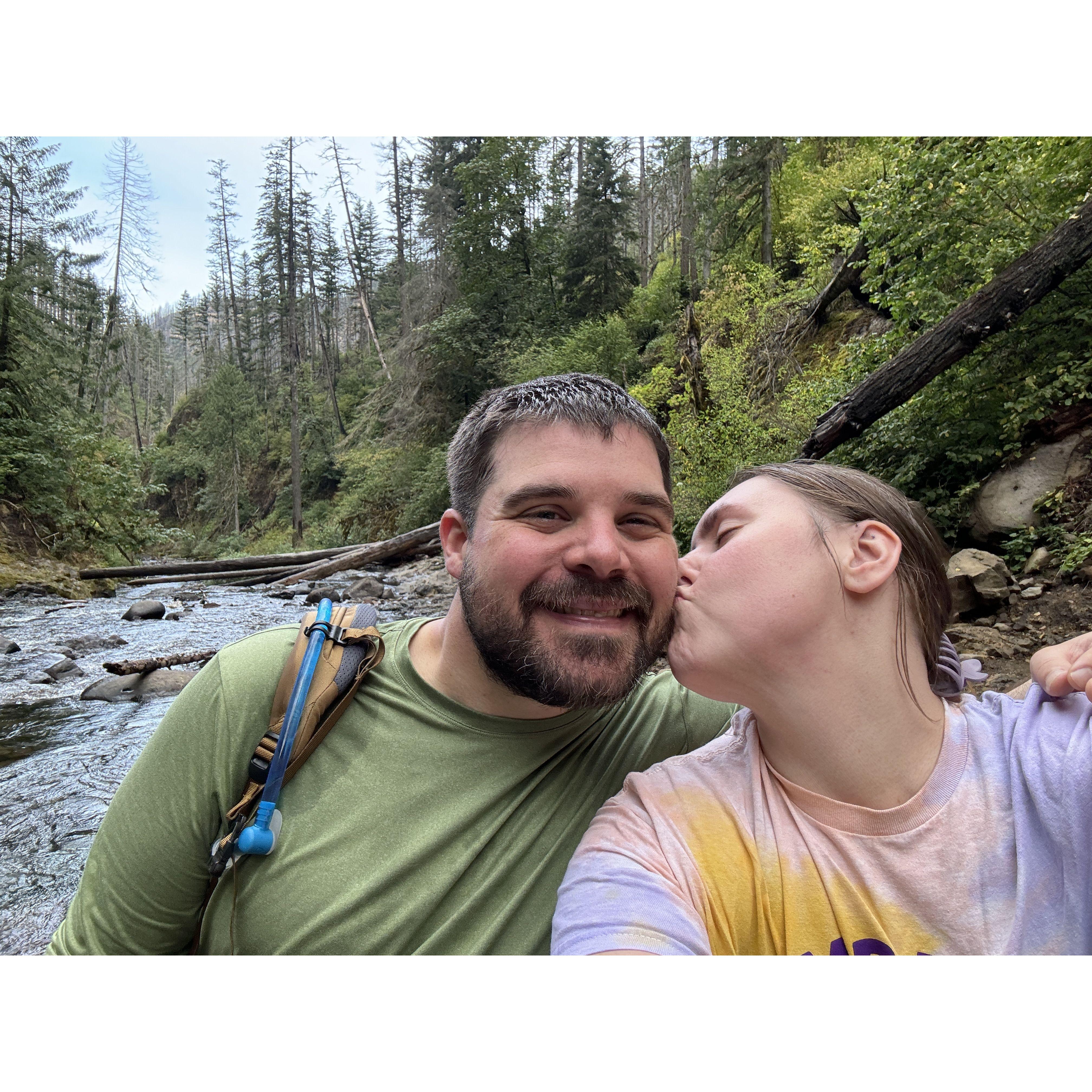 Couples that hike together, stay together, right?