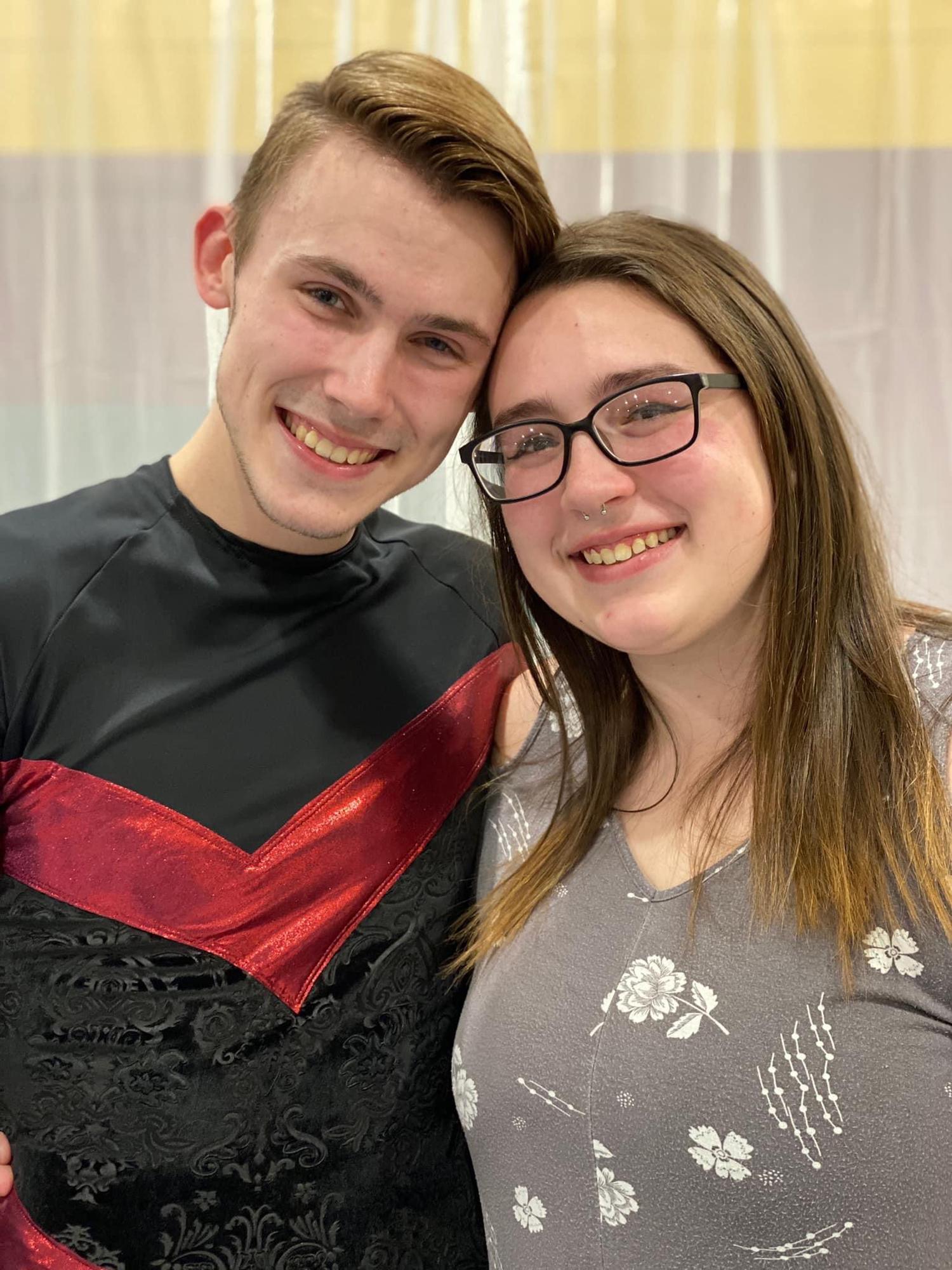 Garrett (groomsman) and Kayla