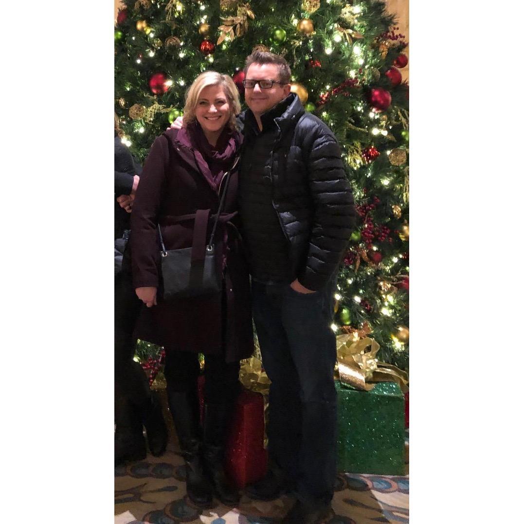 Christmas time in DC with Sharon and Mark.