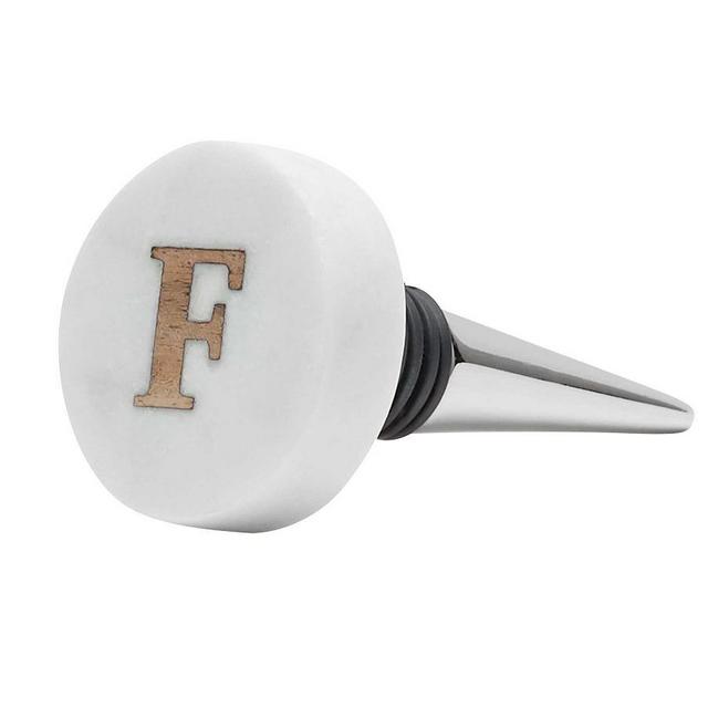 Alphabet Marble Stoppers - F