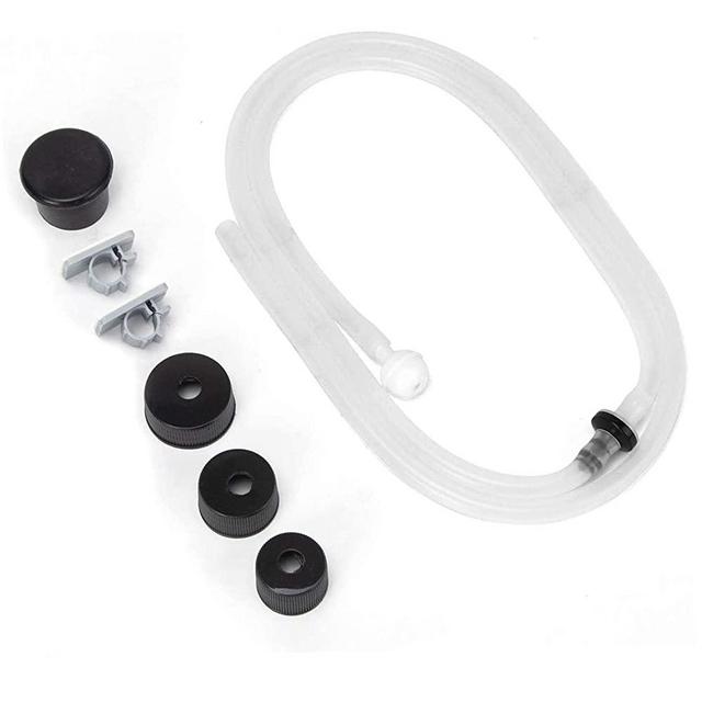 Sink Soap Dispenser Tube Kit, 47” with Upgraded Check Value, Never Fill The Little Bottle Again