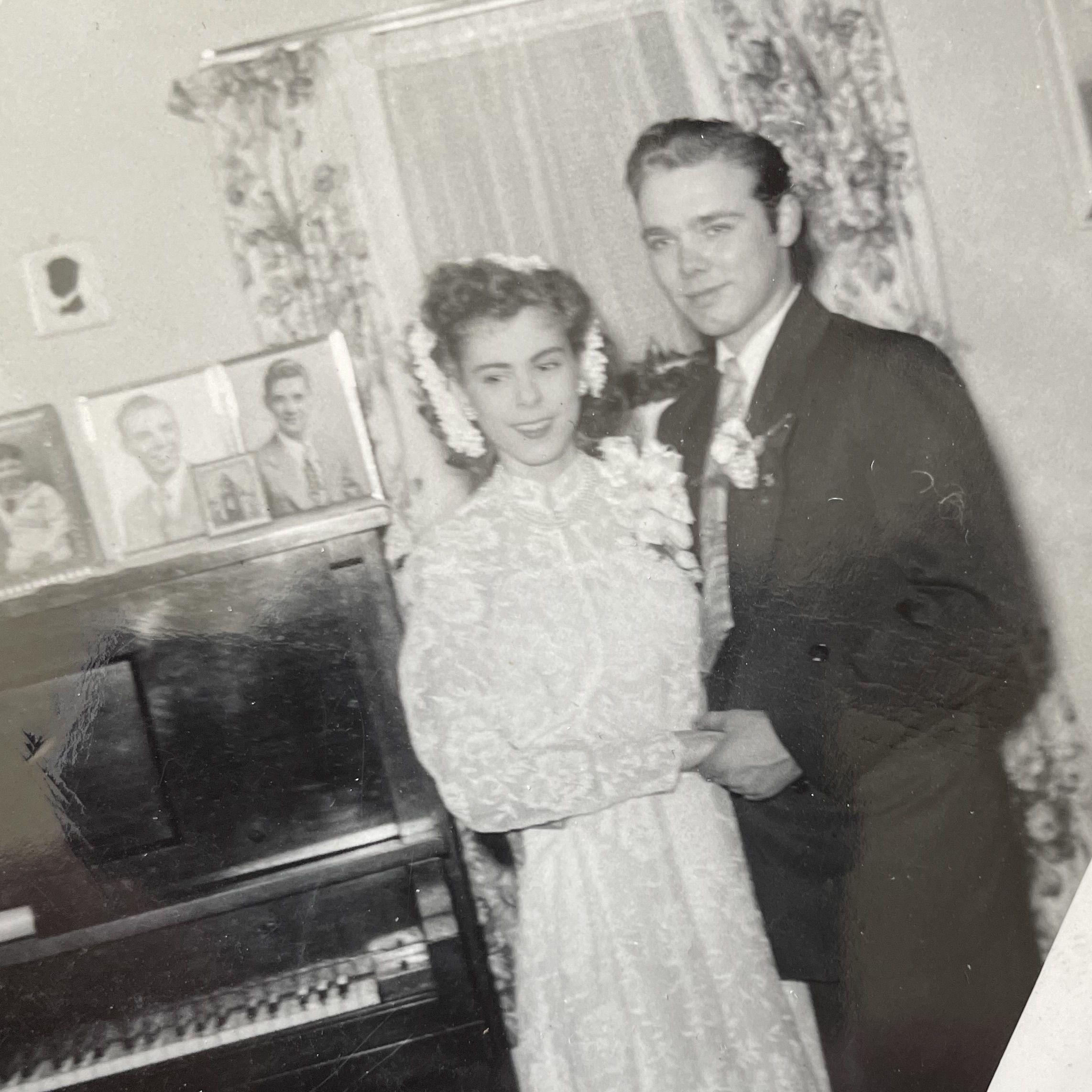 Harold and Elaine Sherman. The bride’s great grandparents.