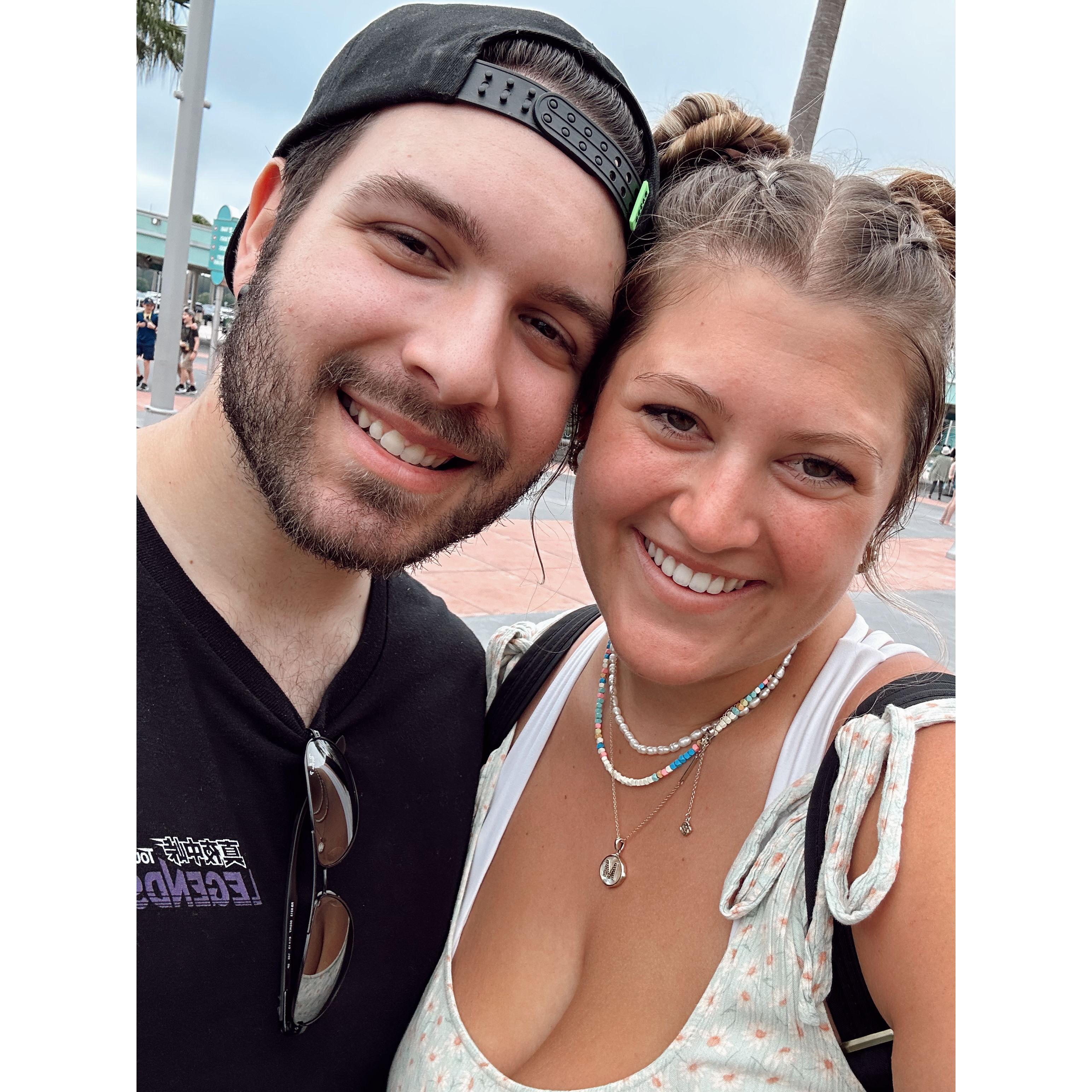 Our first picture together!