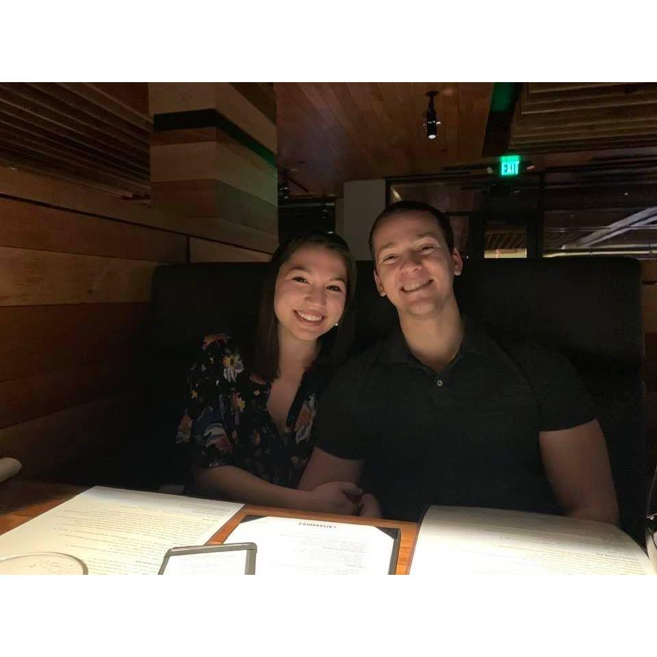 The night we made it official a second time