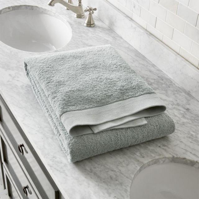 Egyptian Cotton Spa Blue Bath Sheet