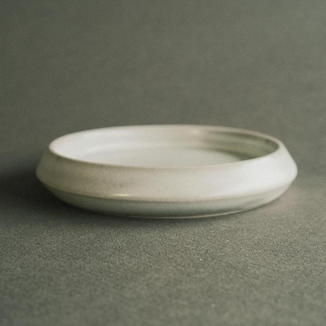 Ceramic Jewelry Dish - Matte White - Catchall Dish