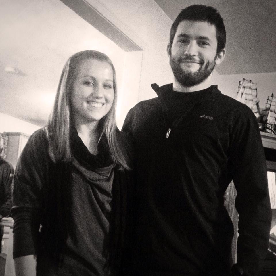 First picture together. Thanksgiving 2013.