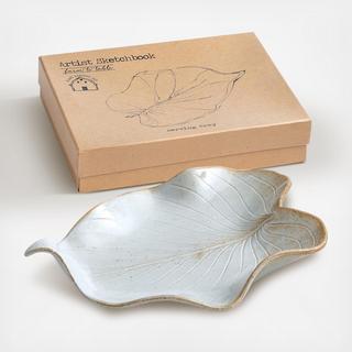 Farm To Table Large Leaf Tray