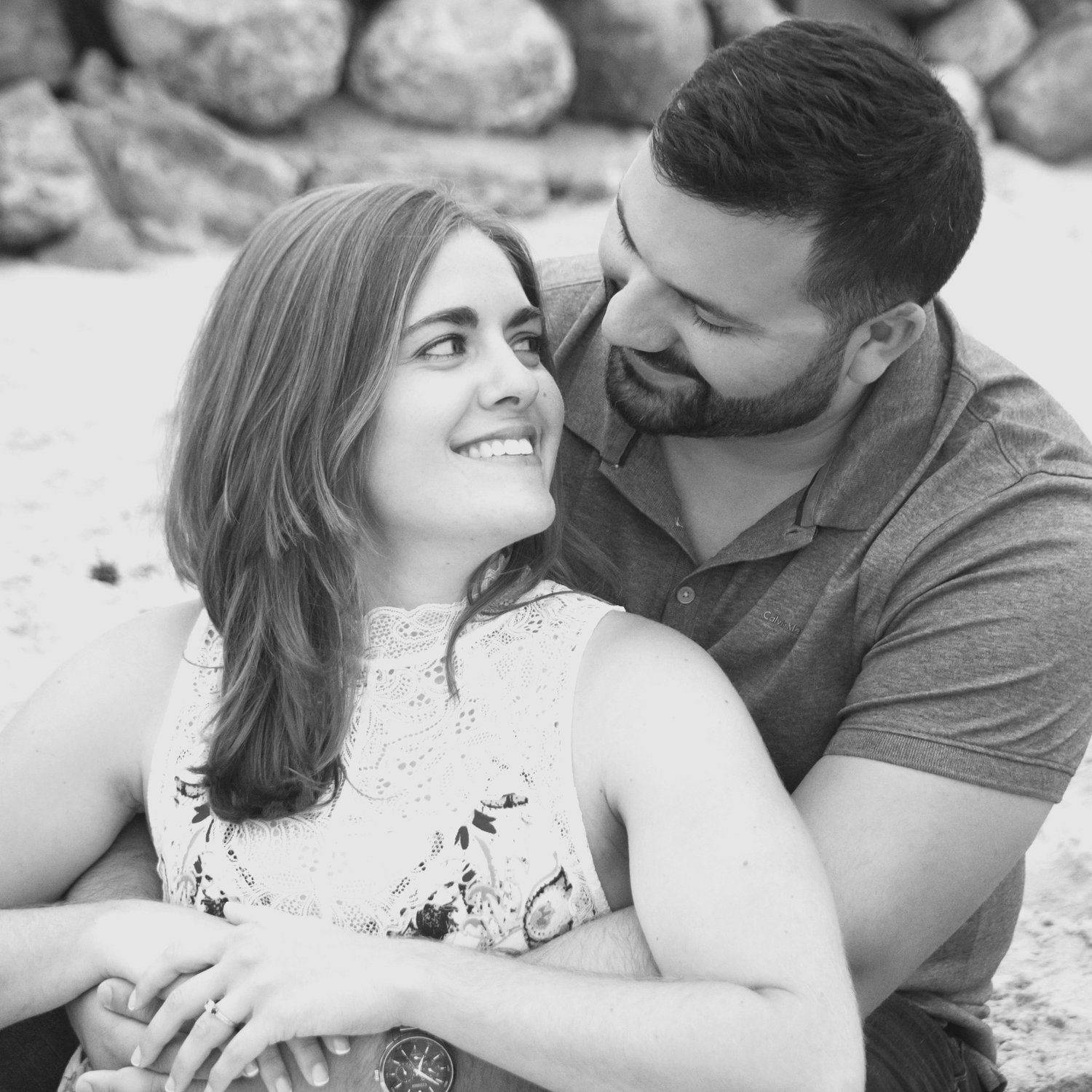 Engagement photo PC Stephanie Conti