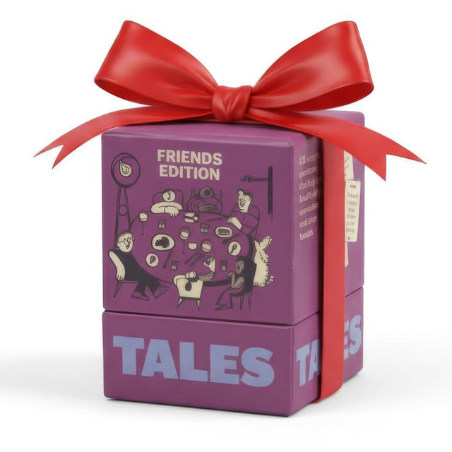 TALES Conversation Cards, Friends Edition 150 Count, Fun Friend Games for Adults, Teens, Kids, Perfect for Parties, Game Nights, Gifts & Gatherings, Conversations with Friends, Meaningful Connections