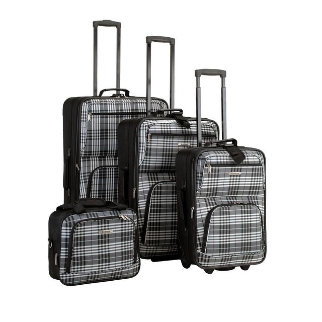 Rockland 4-Pc. Softside Luggage Set