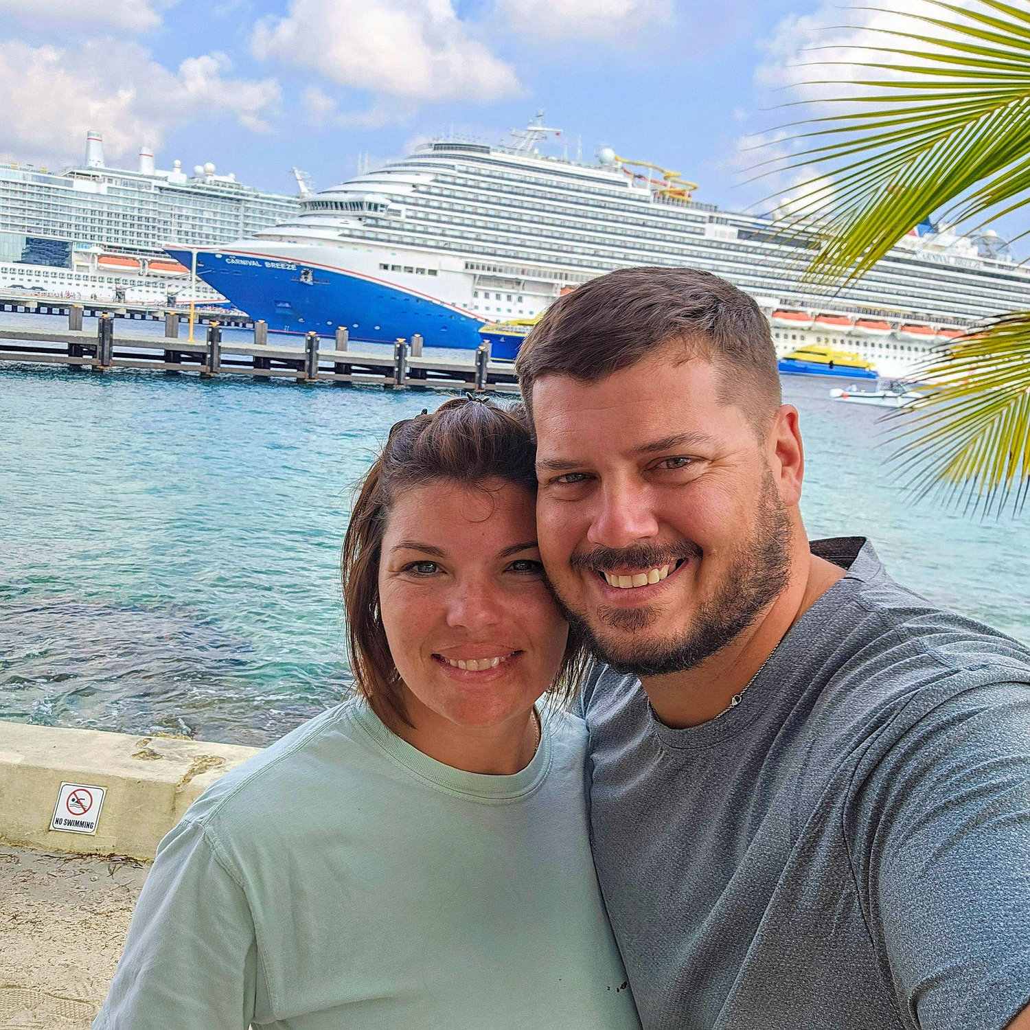 Our first cruise together.