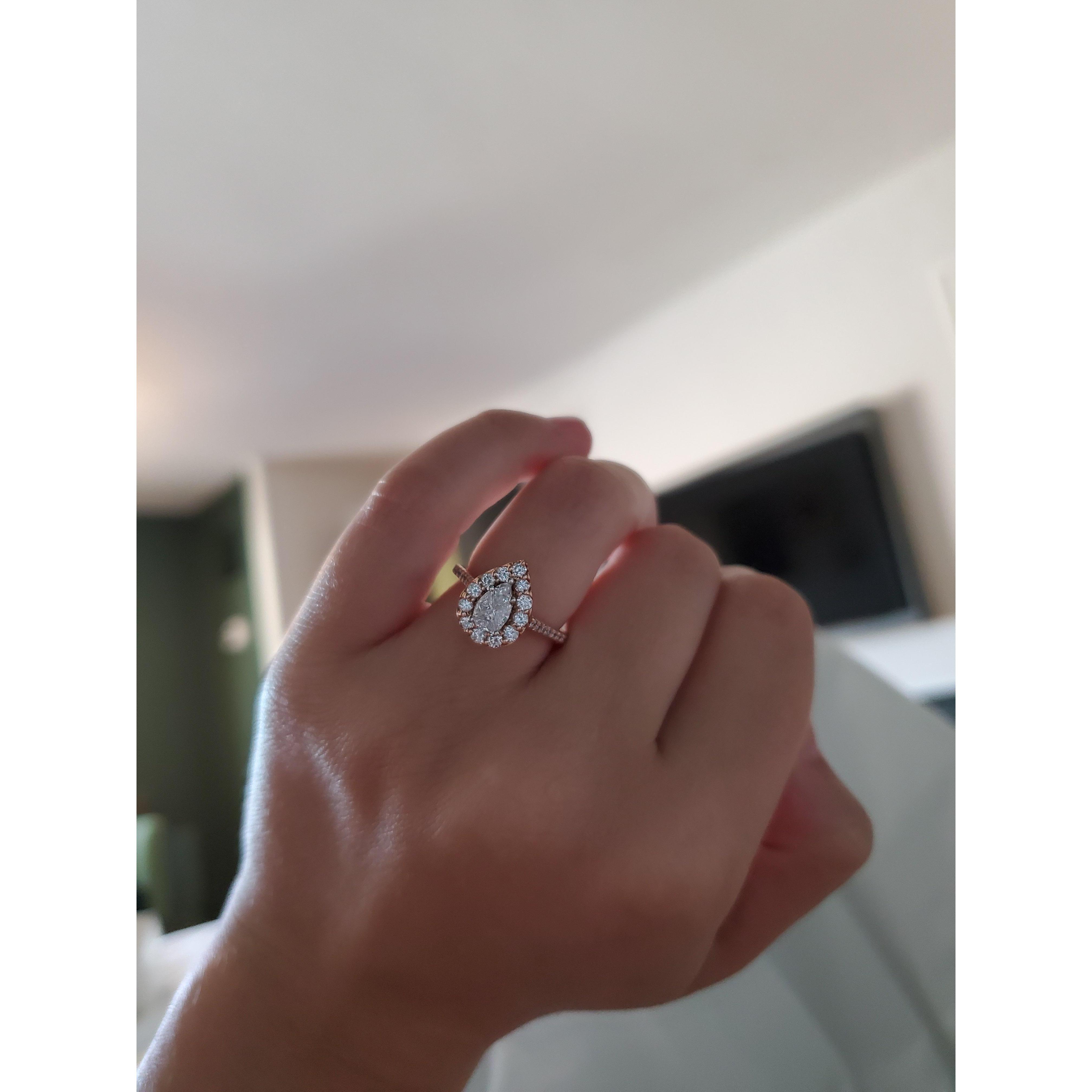 The ring on me!