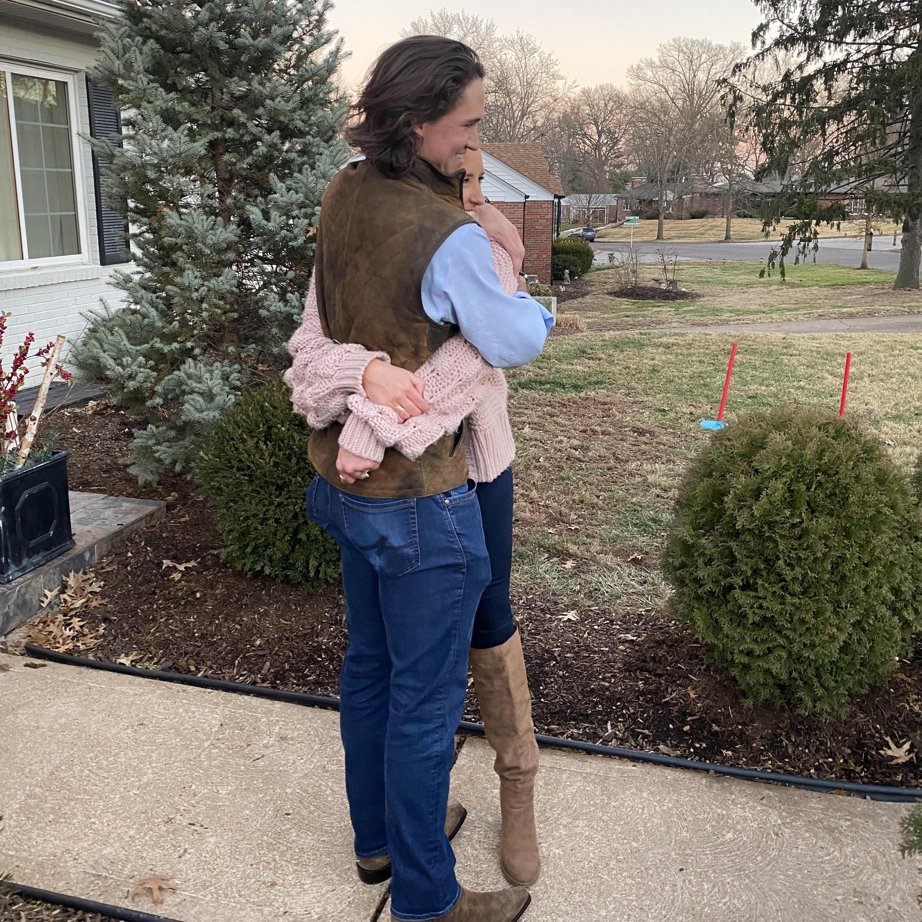 ..and moments after!