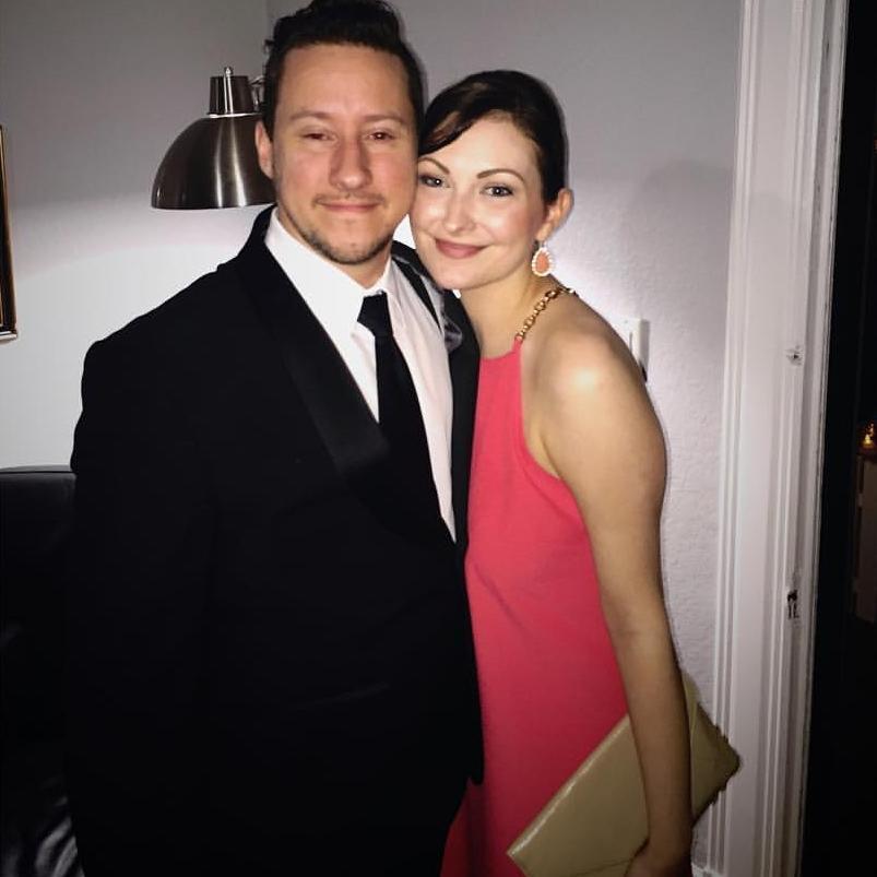 Johnny + Cathy's wedding. My future in-laws were my date that night :)