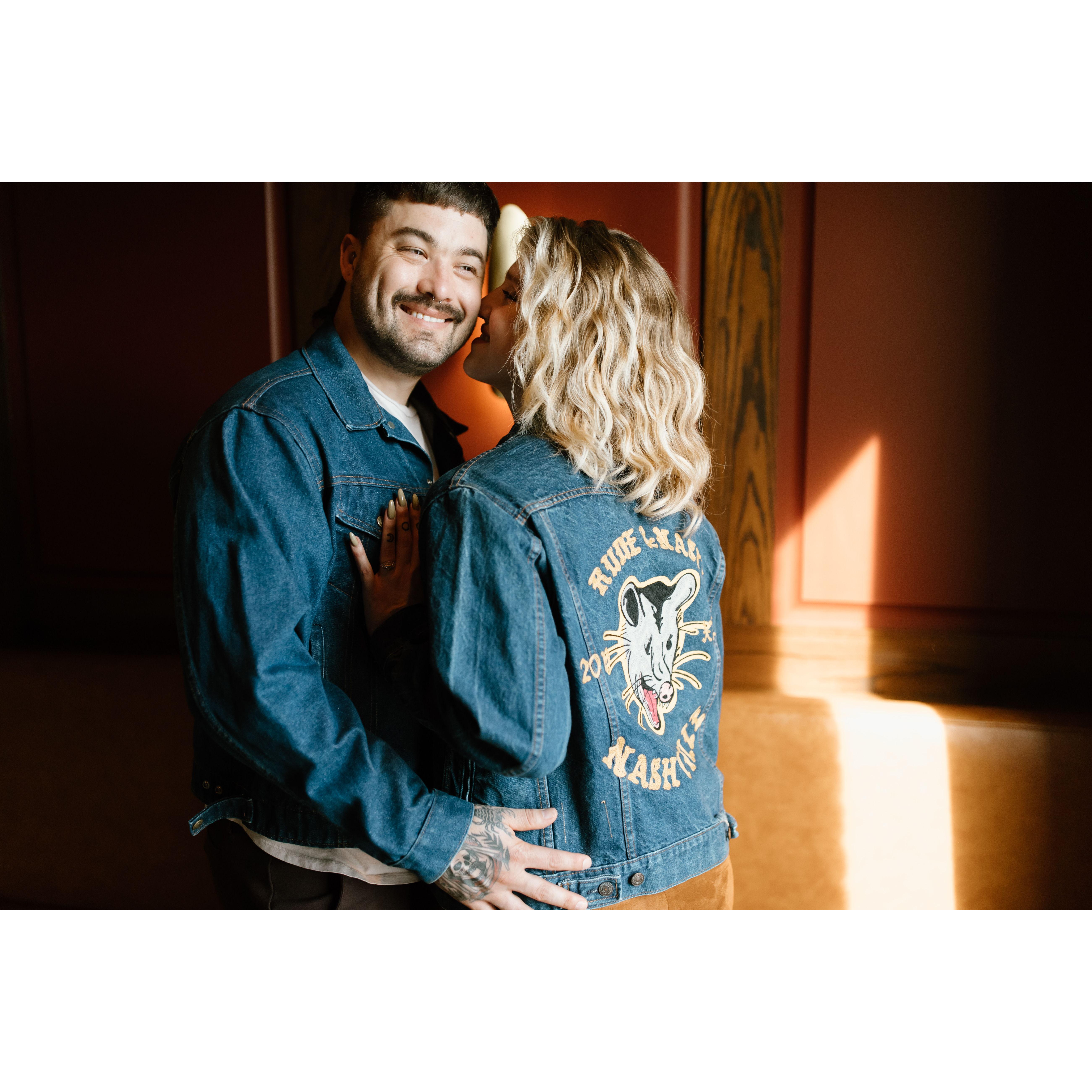 Engagement photos by Wind and Gold Photography