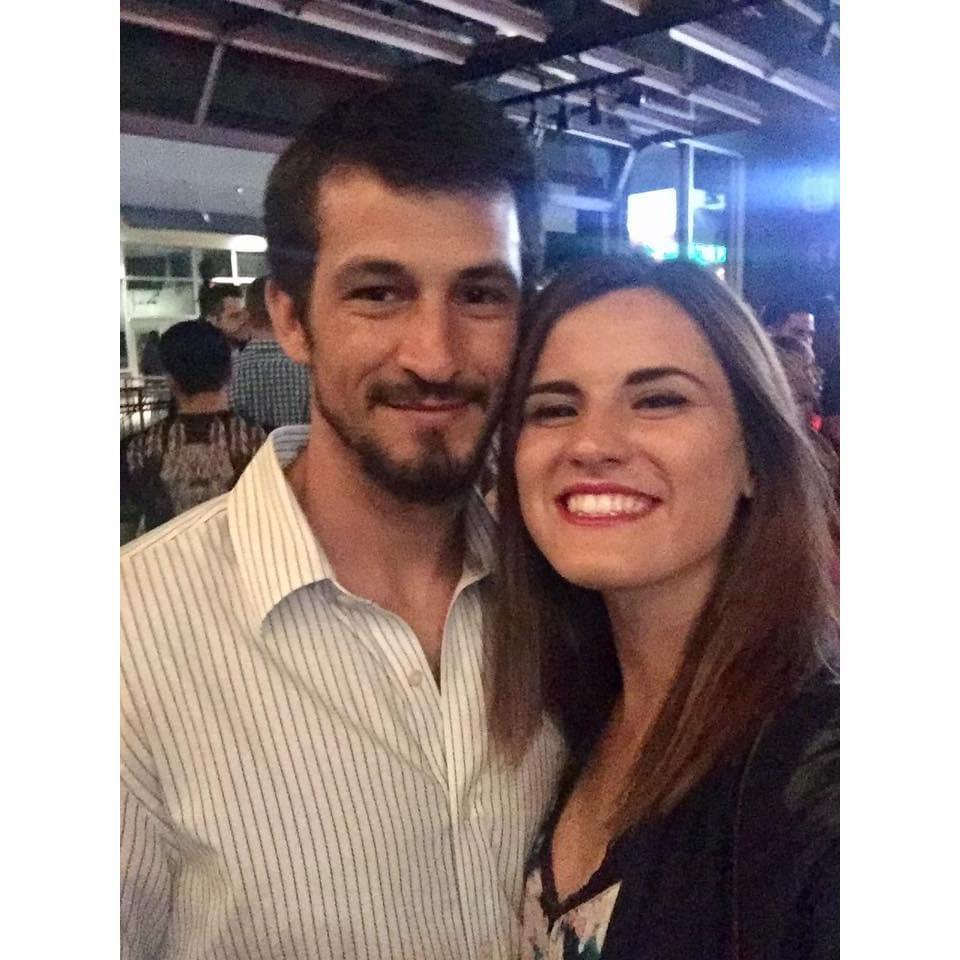 Our first photo together!