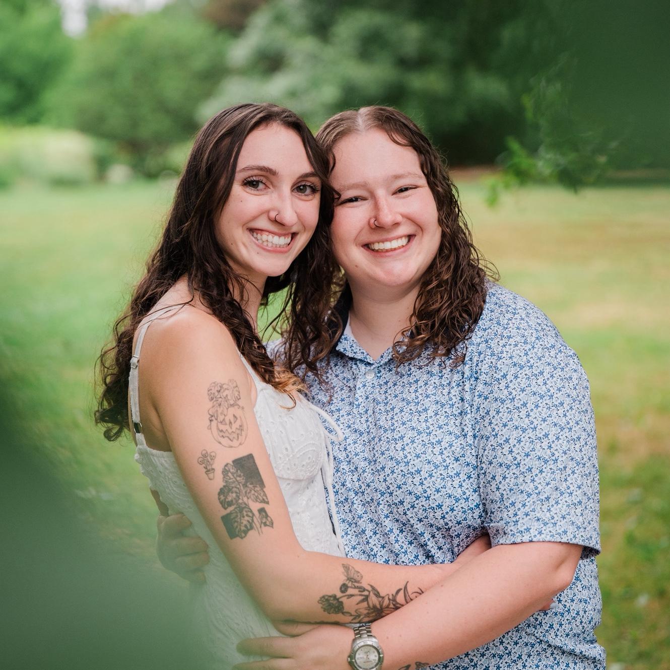 August 19, 2025: Engagement photo shoot with our photographer.