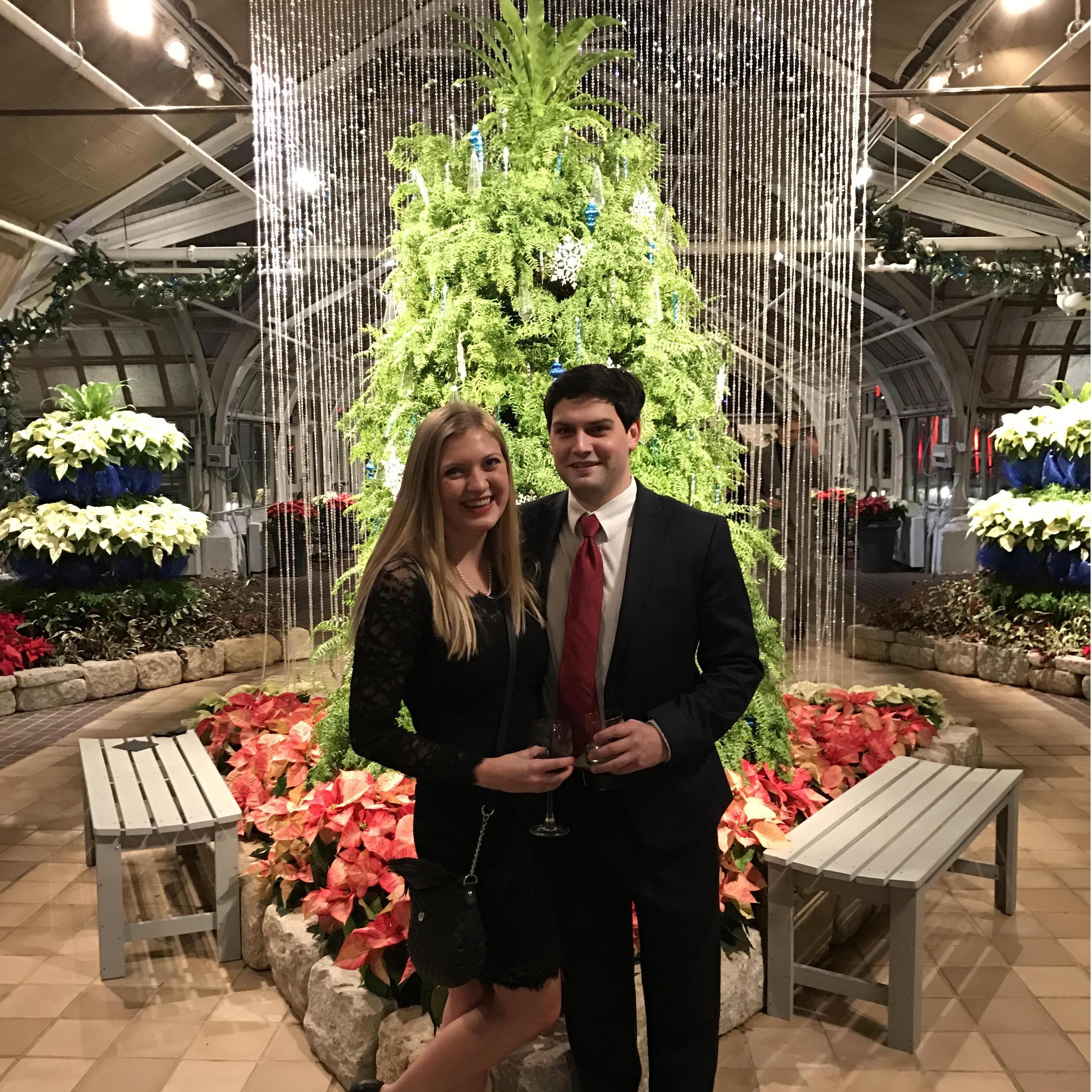 Our first Holiday party together.