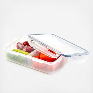 Easy Essentials On the Go Meals Divided Rectangular Food Storage Container