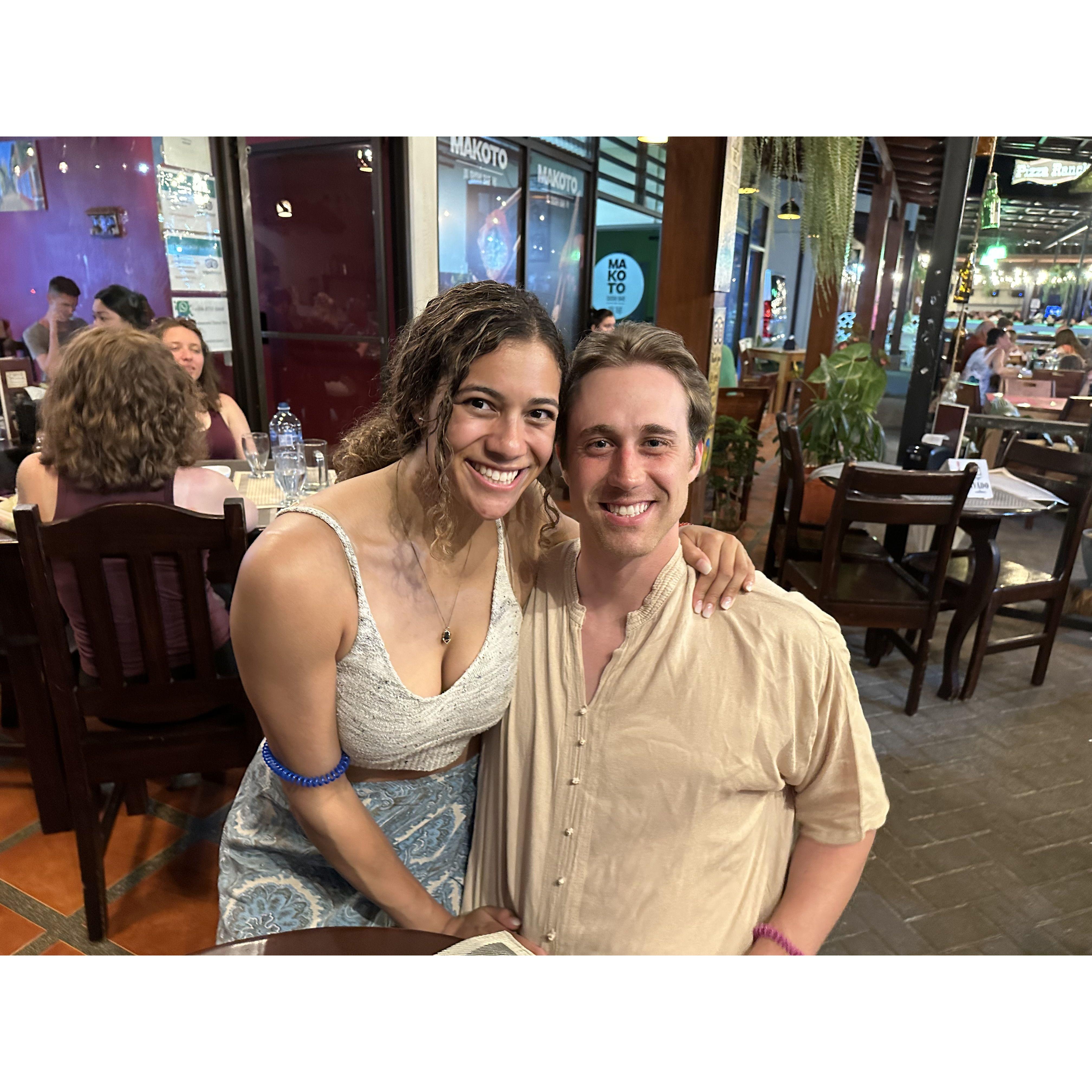 "Costa Rica with my Senorita" - Sam