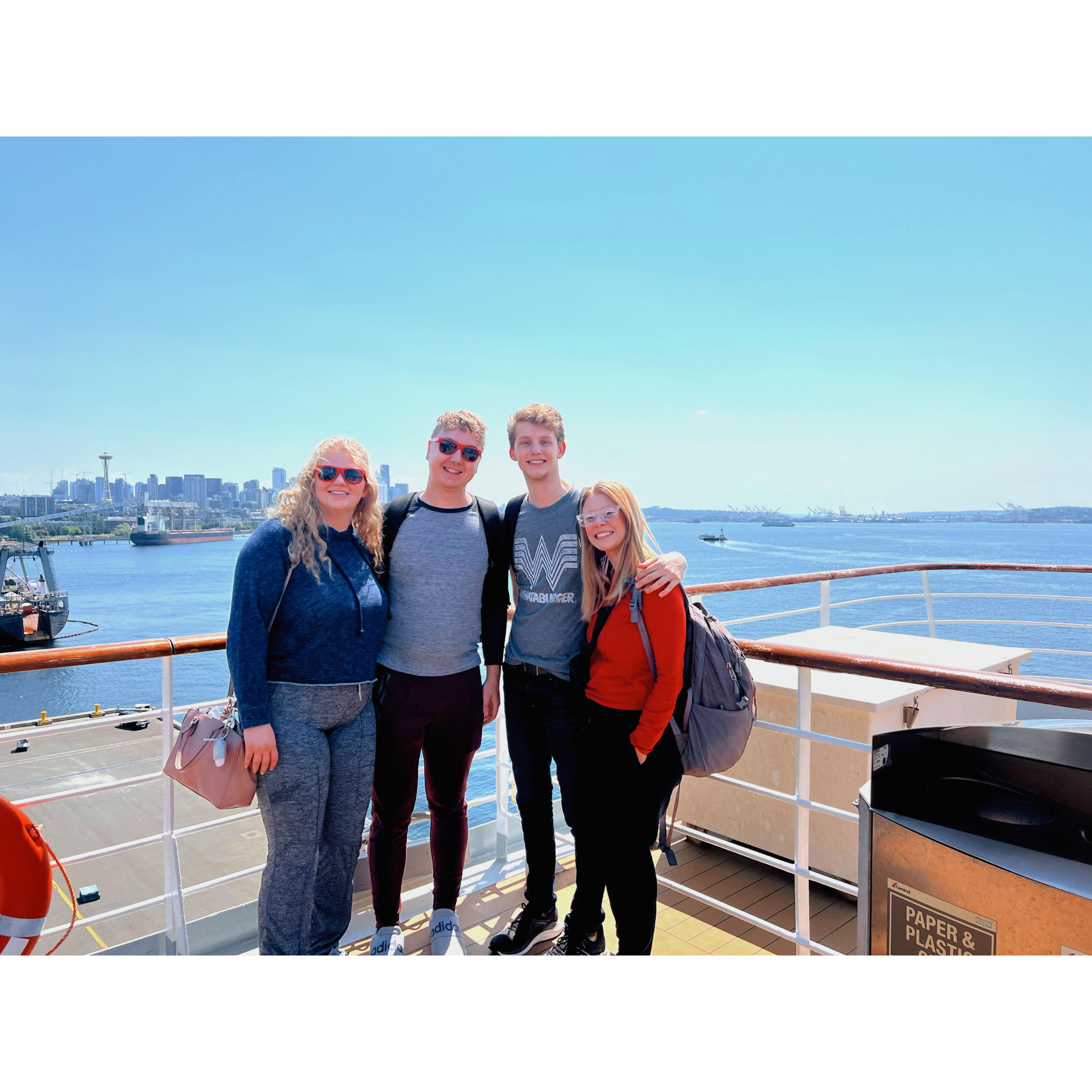 Davidson Family Trip on an Alaskan cruise! Featuring Garrett's sister, Reagan and her husband, Josh!