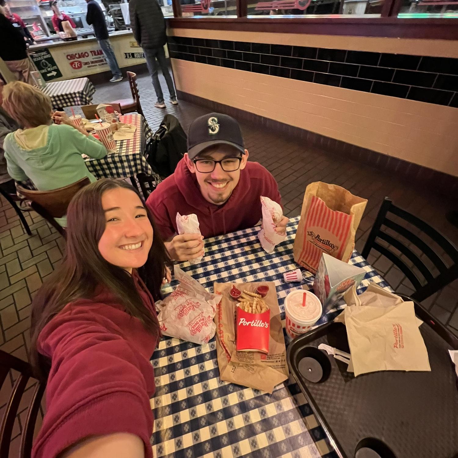 One of many trips to Portillos