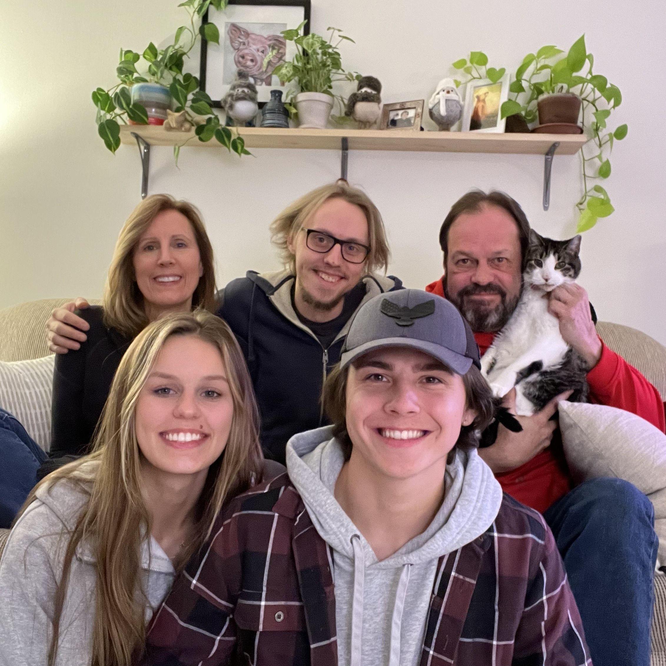 Christmas with Landon's family in 2022