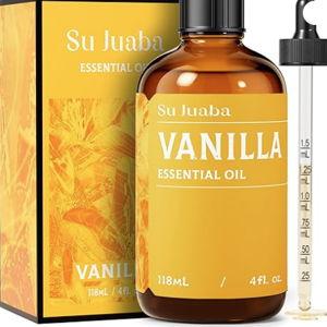 SU JUABA Vanilla Essential Oil 4 Fl Oz