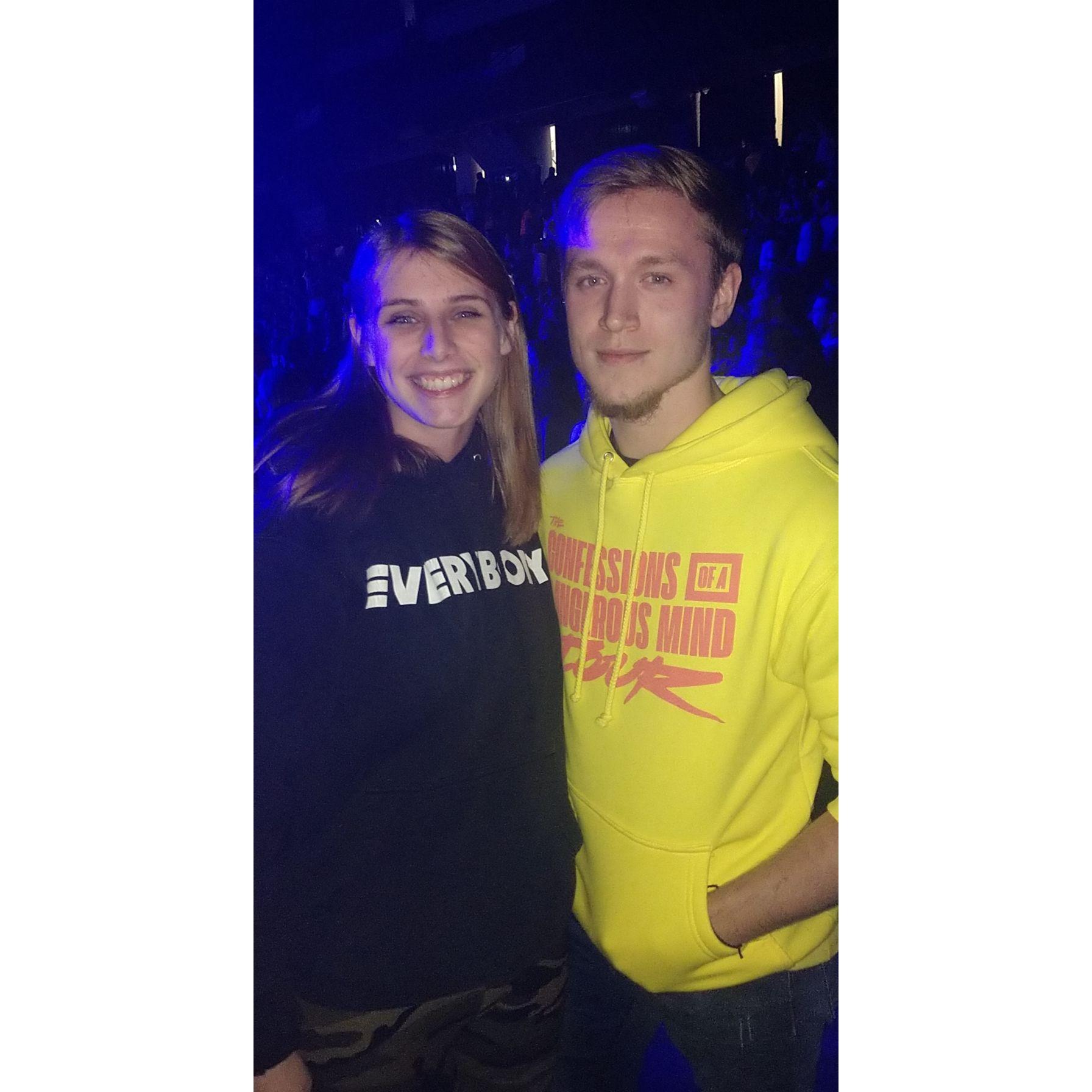 When we saw Logic in concert!