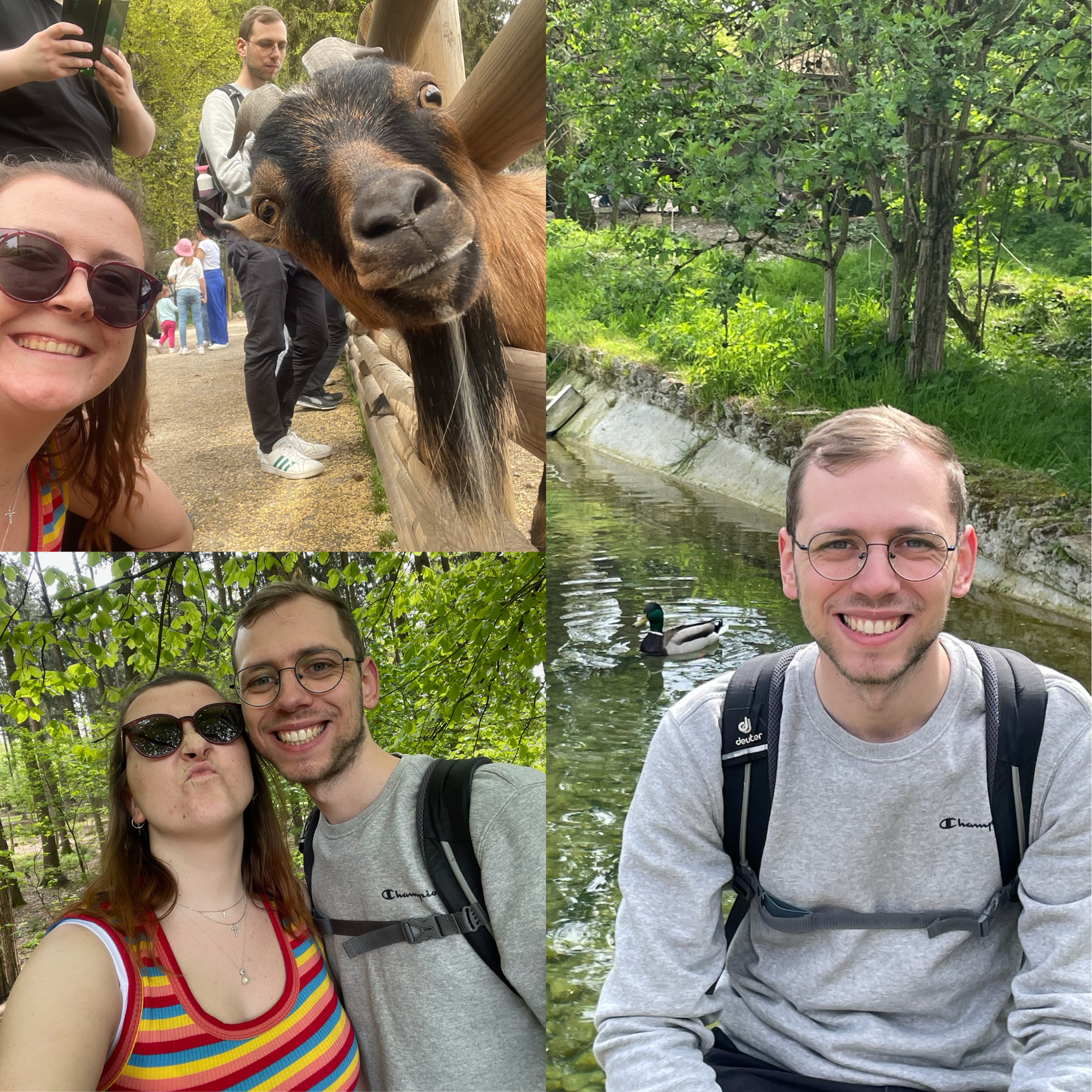 Mit Adrian im Wildpark Poing