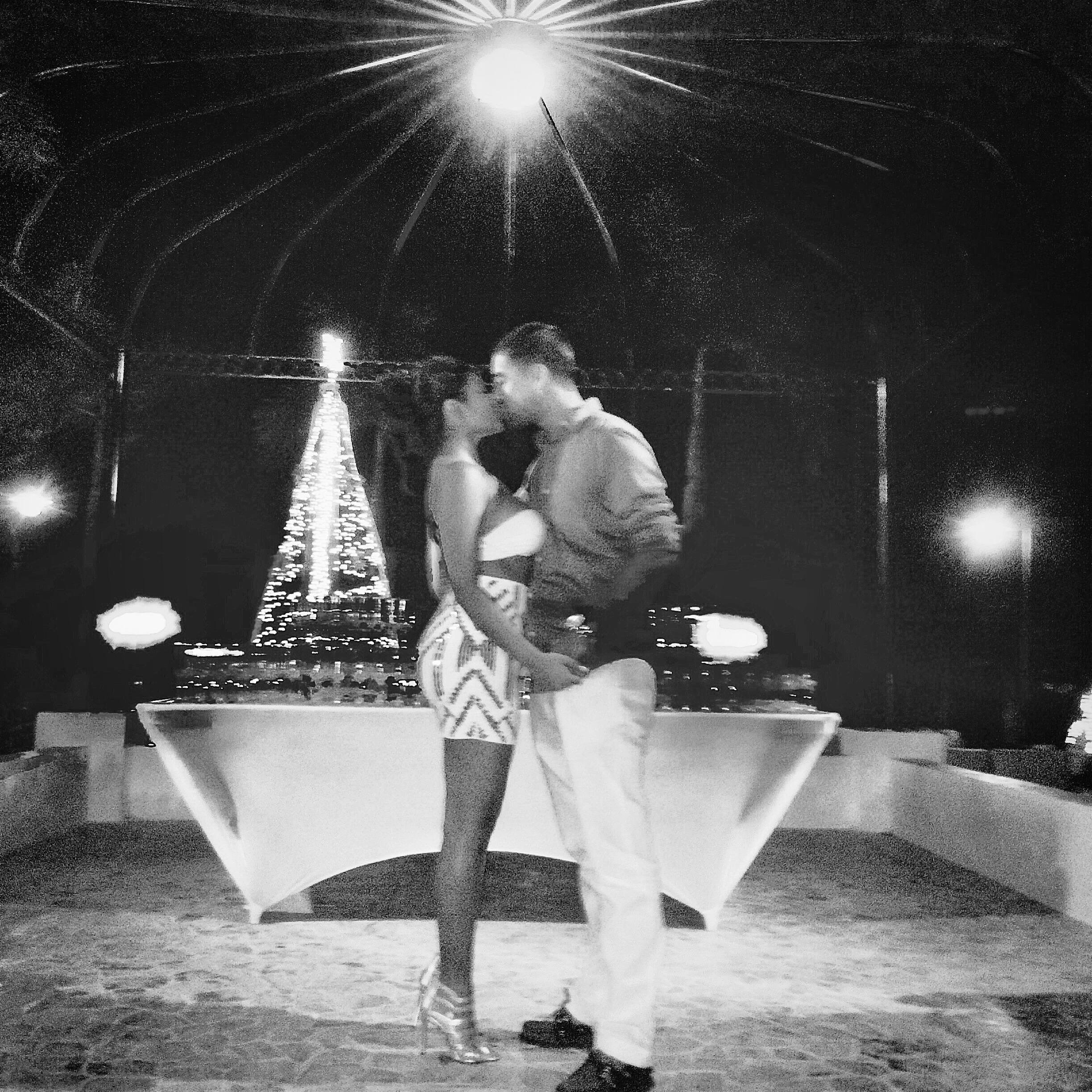 The 1st of many New Years Kisses est. 2015.