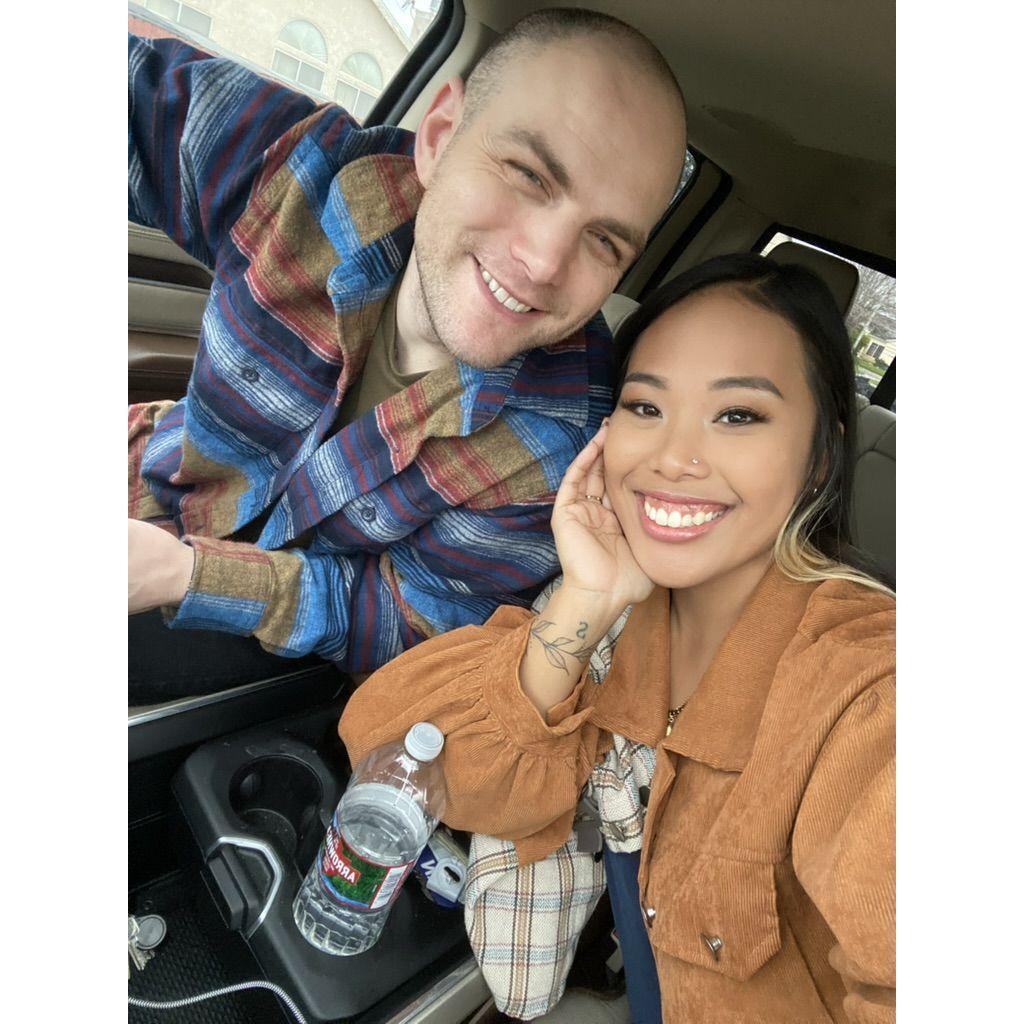 RJ was working in Stockton & would come to visit me and the kids 3 hours away.